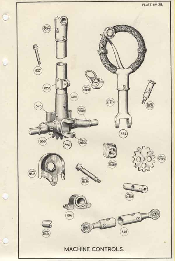 Illustration from AP1804A Volume 3 Part 1 'Typhoon Mk. IA & IB Aircraft: Schedule of Spare Parts' (January 1943)