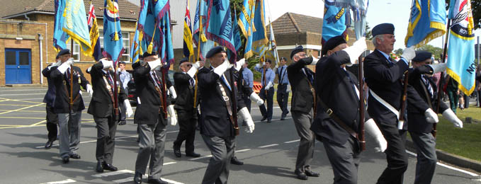 National Service (RAF) Association Parade