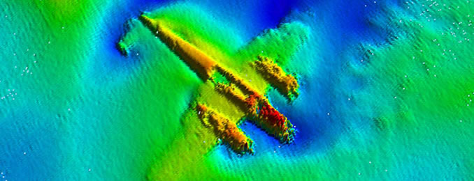 The Sonar Scan of the Dornier Do17 The Sonar Scan of the Dornier Do17