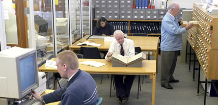 Our reading room in London. Facilities available by appointment.