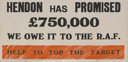 Second World War Appeal Poster