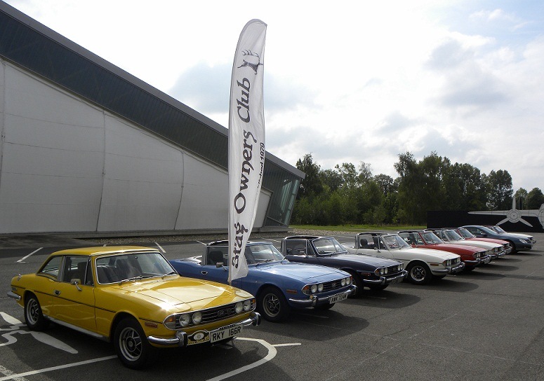 Stag Owners Club Car Rally at Cosford Stag Owners Club Car Rally at Cosford
