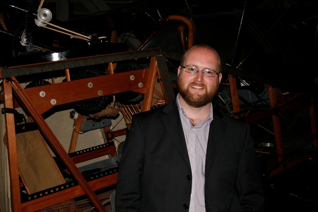 Ross Mahoney, the Museum's Aviation Historian Ross Mahoney, the Museum's Aviation Historian