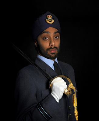 Sikh Royal Air Force Man
