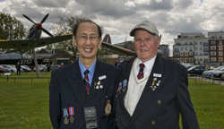 Veterans attending last year's Veterans Day
