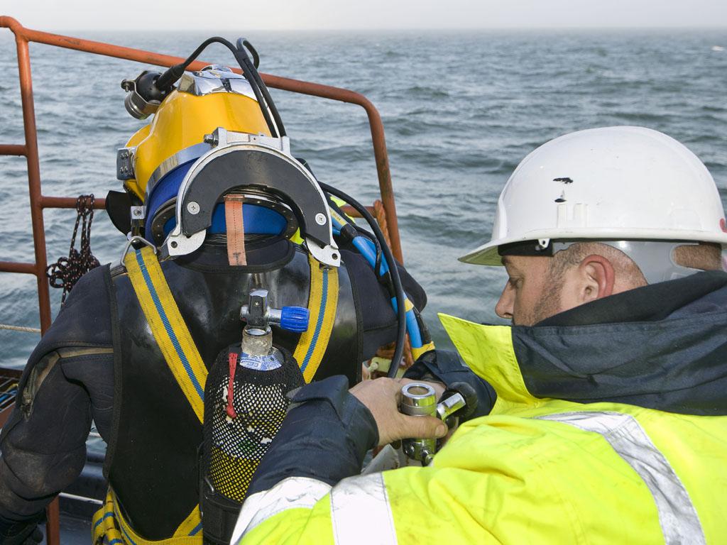 Checking of equipment.