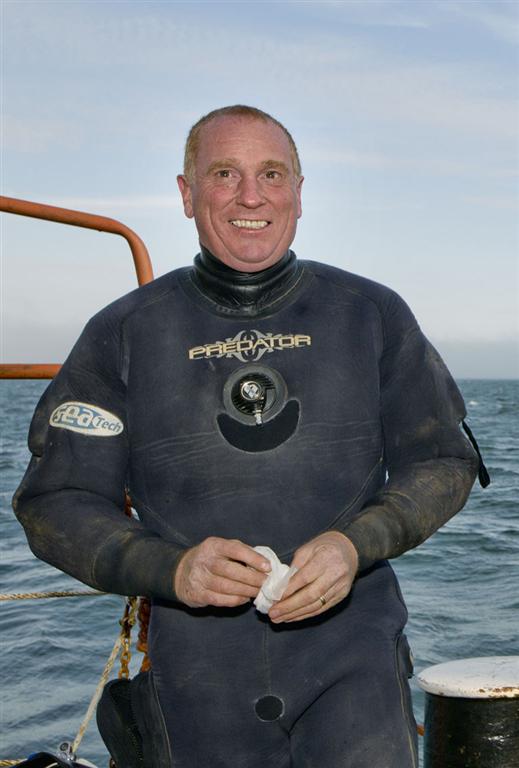 Another member of the diving team.