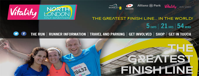 Vitality Half Marathon 20 March Vitality Half Marathon 20 March