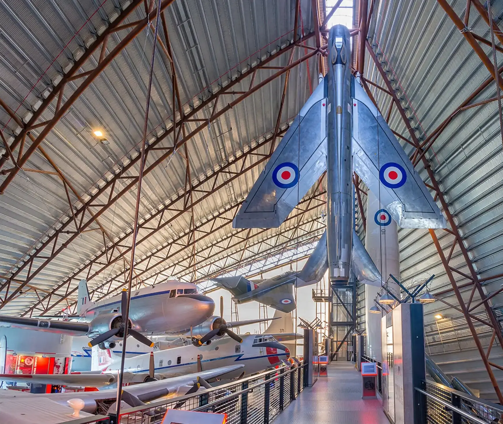 The Midlands RAF Museum hangar