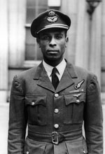 Squadron Leader Ulric Cross from Trinidad, July 1945 (Courtesy of IWM) Squadron Leader Ulric Cross from Trinidad, July 1945 (Courtesy of IWM)