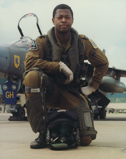 Flight Lieutenant Trevor Edwards, 54 Squadron, RAF Coltishall, 1992 Flight Lieutenant Trevor Edwards, 54 Squadron, RAF Coltishall, 1992