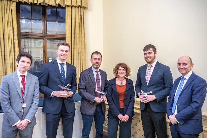 Winners of the RAF Museum's 2019 Academic Awards