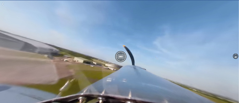 Part of our new thrilling Spitfire 360 Experience