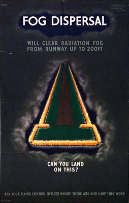 Fog dispersal