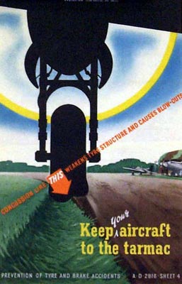 Keep your aircraft to the tarmac