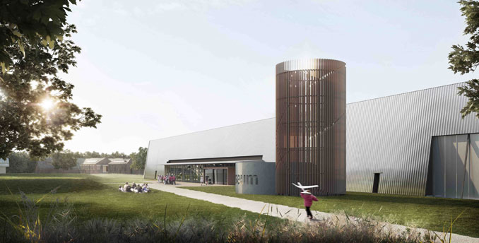 What our new main entrance will look like Summer 2018 What our new main entrance will look like Summer 2018