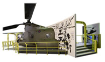 Boeing CH47D Chinook (Forward fuselage section)
