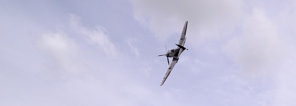 Battle of Britain Memorial Flight Spitfire Flypast 