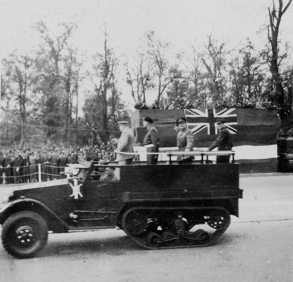 British Victory Parade, Berlin, Germany, 21 July 1945. Credit NAM