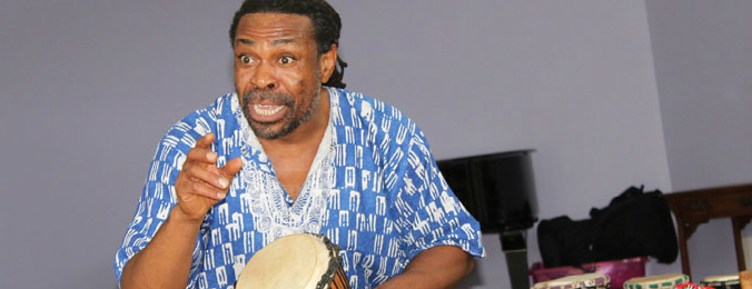 Storyteller Winston Nzinga