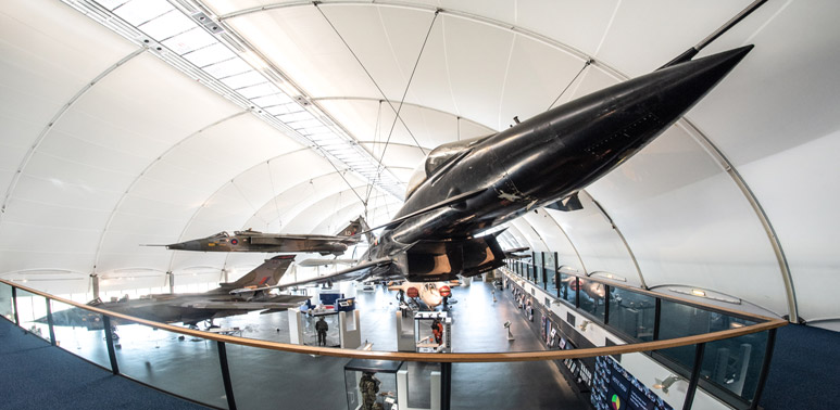 Hangar 6 at the Royal Air Force Museum London