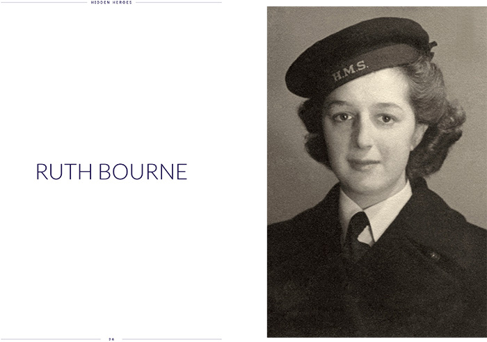 Ruth Bourne when in service