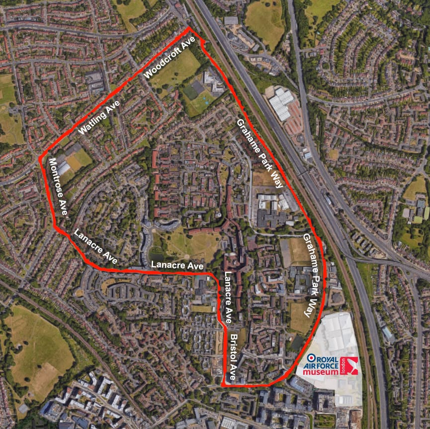 The route for Spitfire 10K Run outside of the Museum The route for Spitfire 10K Run outside of the Museum