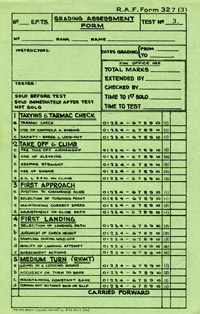 Grading form