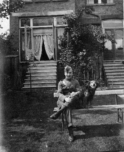 Alan Cobham on leave while in the Royal Flying Corps in 1918 Alan Cobham on leave while in the Royal Flying Corps in 1918