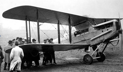 Alan Cobham’s de Havilland D.H. 50 biplane that flew to India and back Alan Cobham’s de Havilland D.H. 50 biplane that flew to India and back