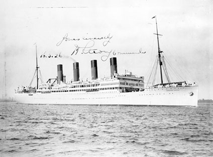The RMS Windsor Castle that raced Alan Cobham to England from Cape Town, South Africa The RMS Windsor Castle that raced Alan Cobham to England from Cape Town, South Africa