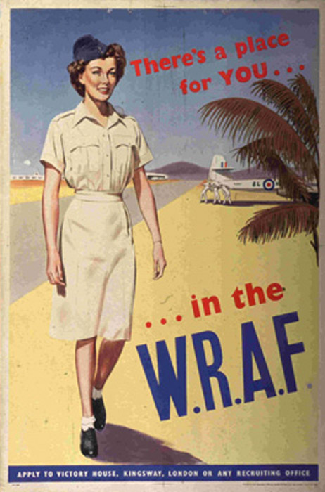 Wraf And Waaf Recruitment Posters Women Of The Air Force