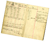 Pilot's flying log book of Captain James Thomas Byford McCudden, 1916-1917