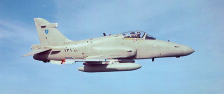 A BAe Hawk of the Royal Air Force of Oman A BAe Hawk of the Royal Air Force of Oman