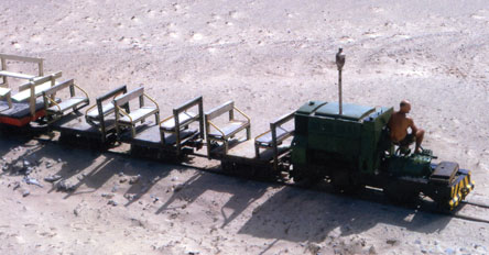 The small gauge railway at RAF Masirah The small gauge railway at RAF Masirah