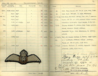 Pilot's Flying Log Book of Group Captain Frank D. Tredrey, 1926-1972