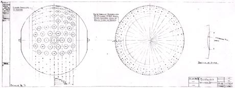 Spherical bouncing bomb diagram