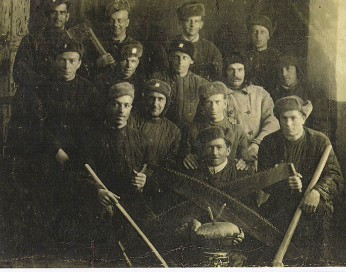 Photograph from an internment camp in a former monastery in Suzdal. Archive of Tomáš Jambor.